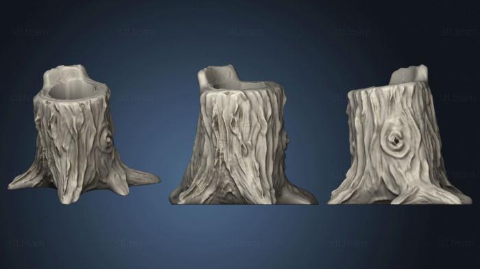 3D модель Пень дерева (STL)